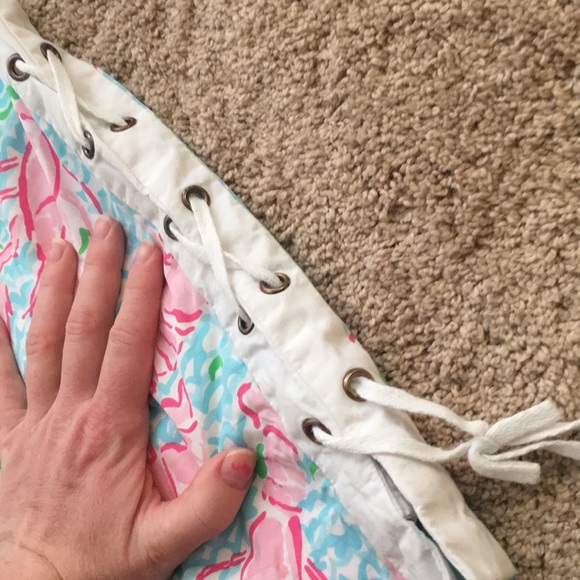 Lilly Pulitzer Rare Lobstah roll Shift dress READ - Picture 2 of 3